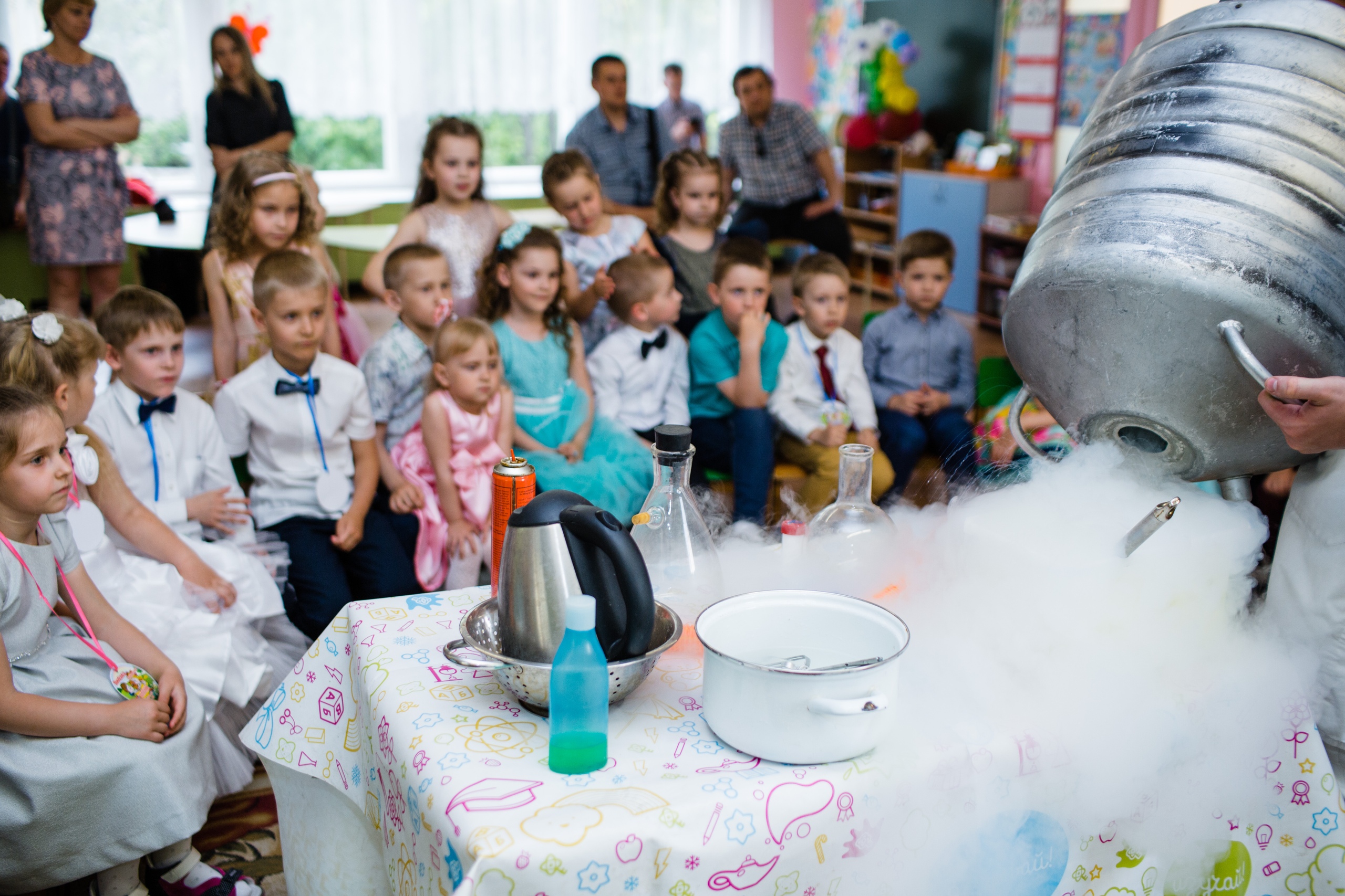 Научное шоу на детский день рождения Заказать в Минске